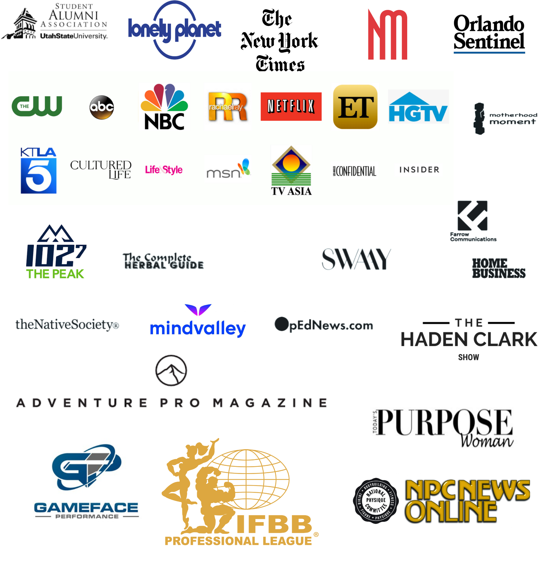 Speakers have been featured in major media outlets such as The New York Times, HGTV, Netflix, NBC, ABC, and many more